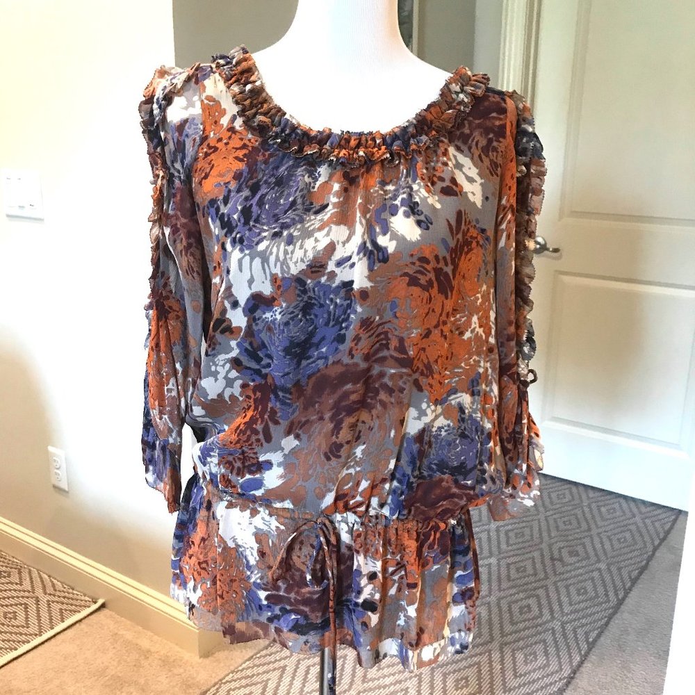 Anthropologie/TH by Thrive Silk Blouse